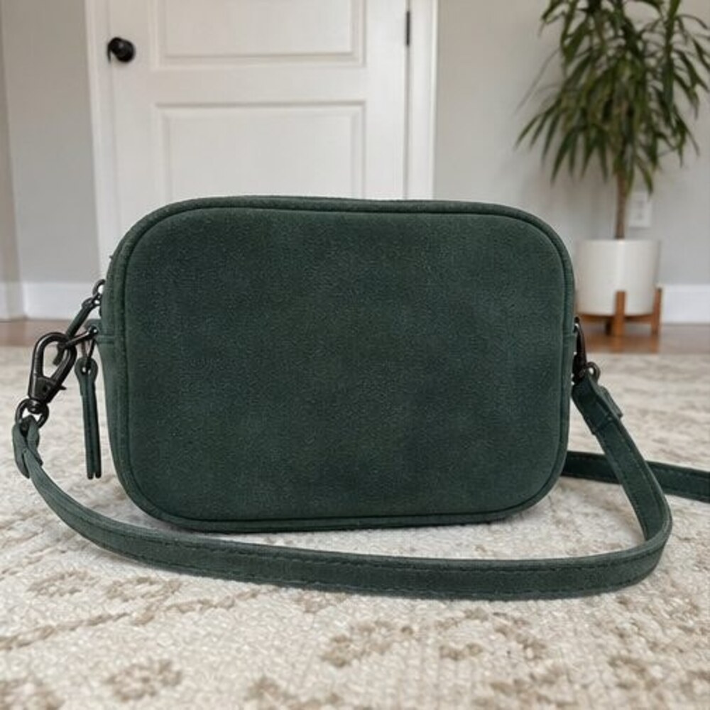 Brown Saffiano Crossbody Bag